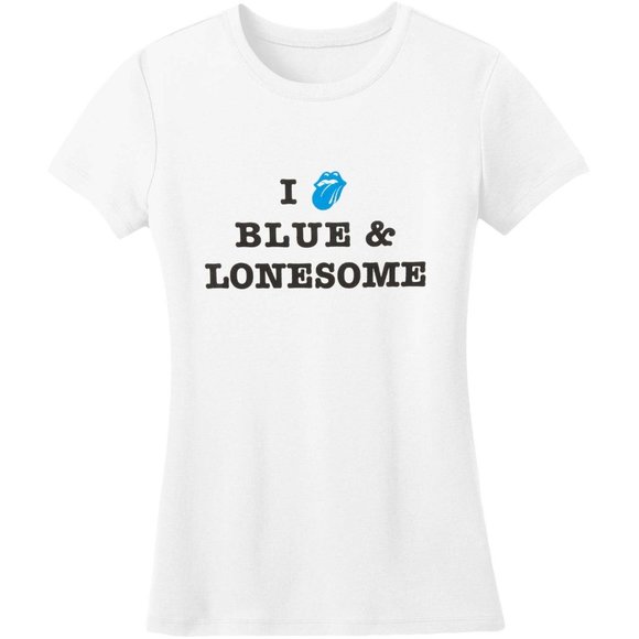 Rolling Stones I Love Blue And Lonesome rock Official T-Shirt L NWT - Picture 1 of 3